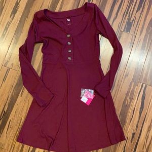 Kohls - SO brand - Henley skater dress